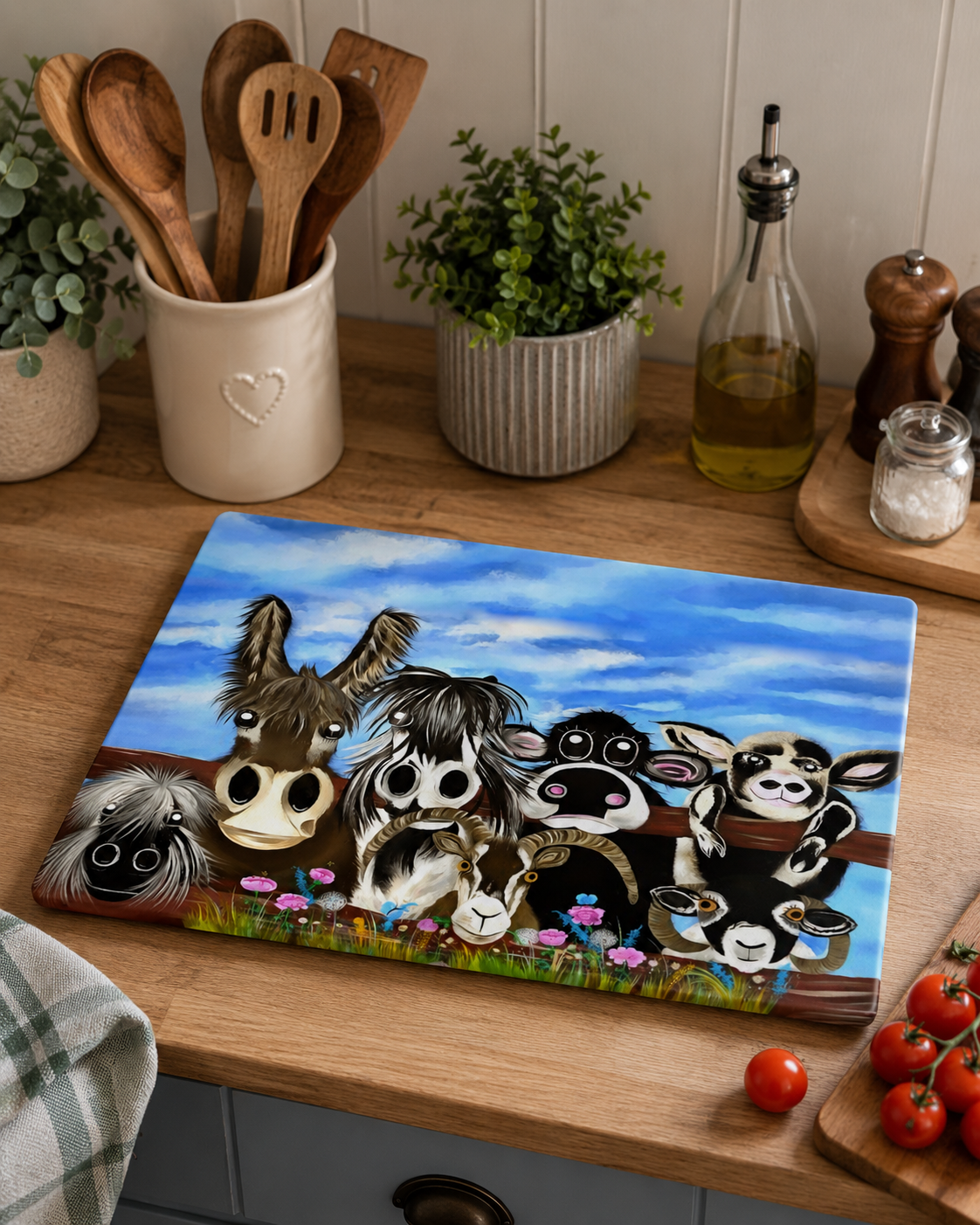 Magnificent 7 Chopping Board