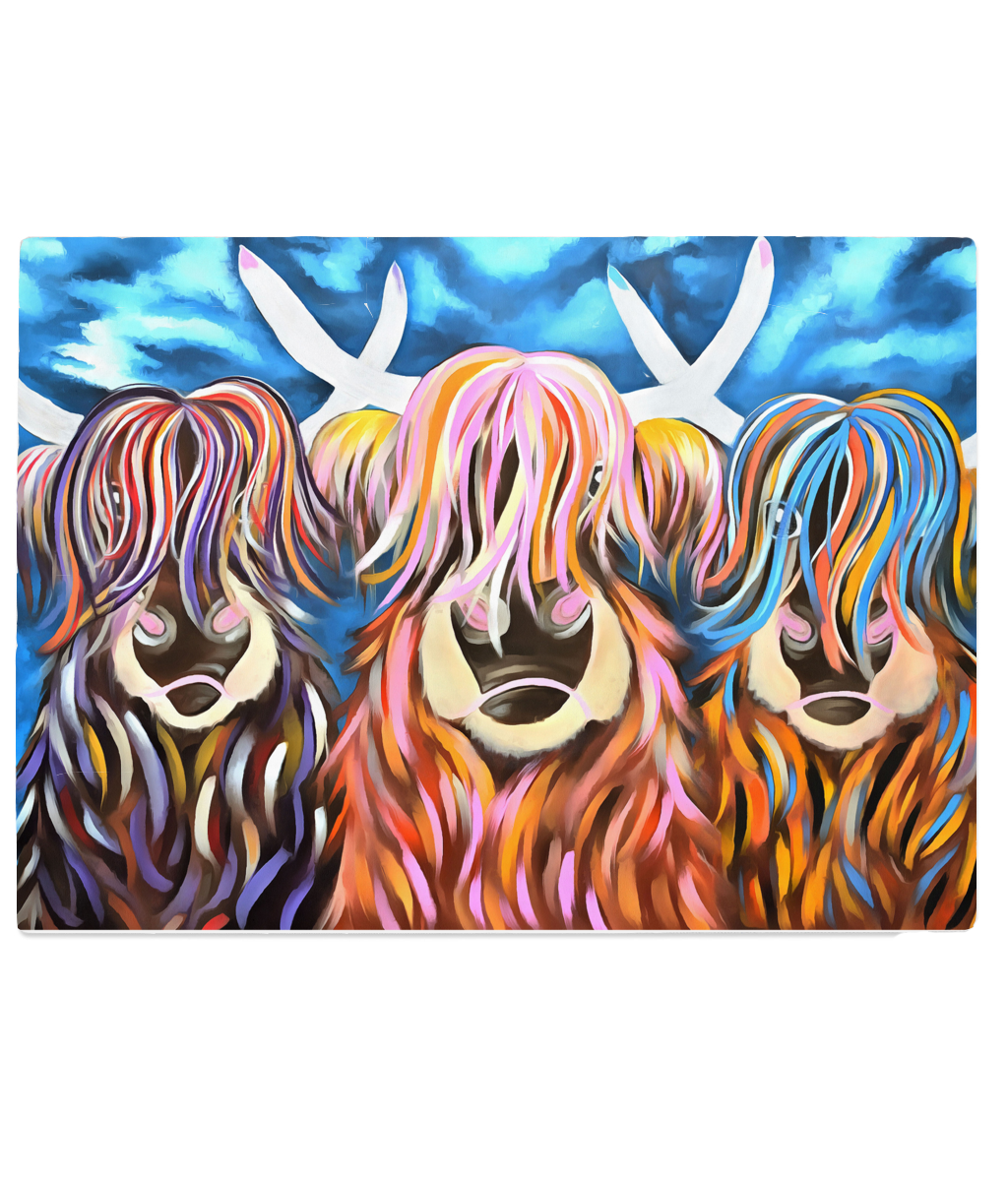Highland Jazz Chopping Board