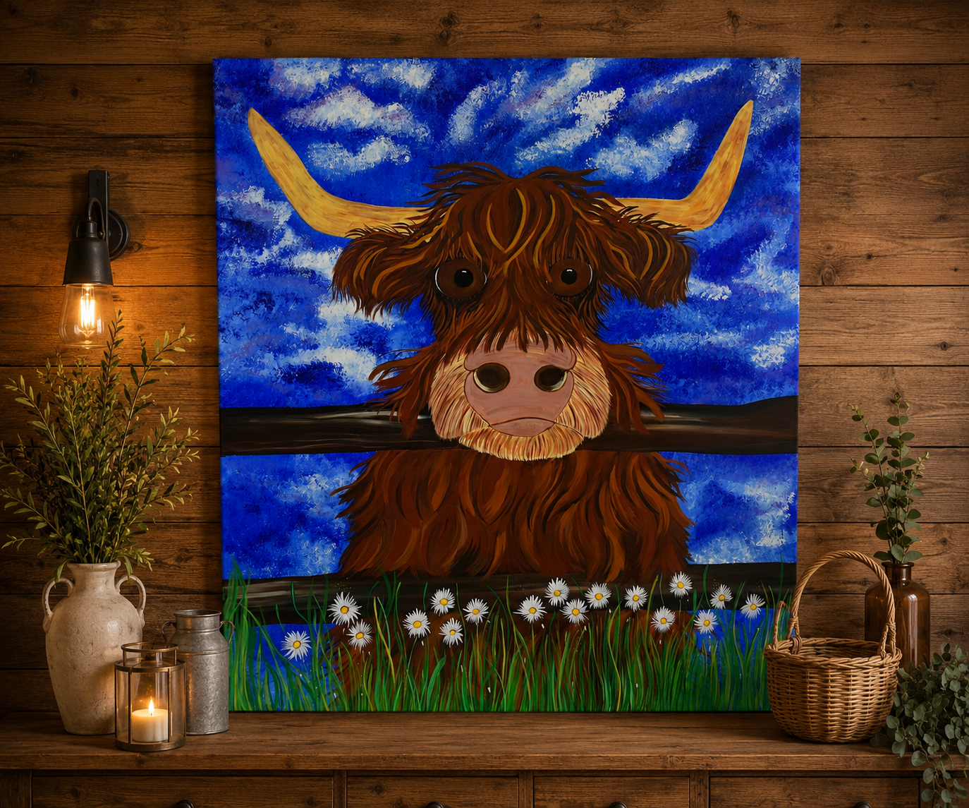 Rory The Highland Original Artwork