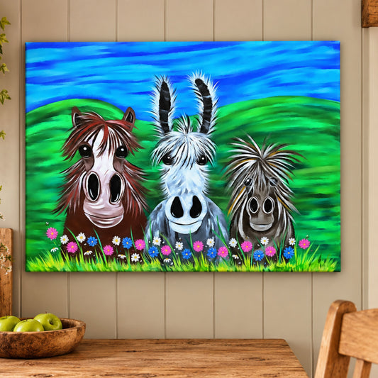 Triple Trouble Print