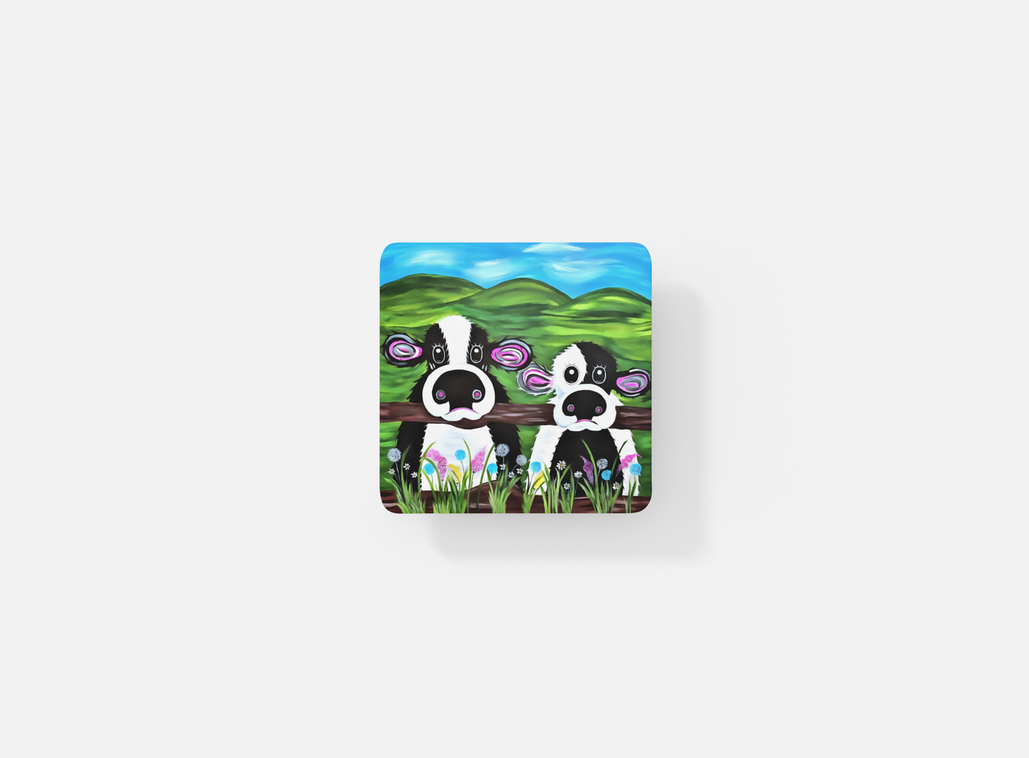 Moo & Boo coaster image 0