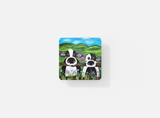 Moo & Boo coaster image 0